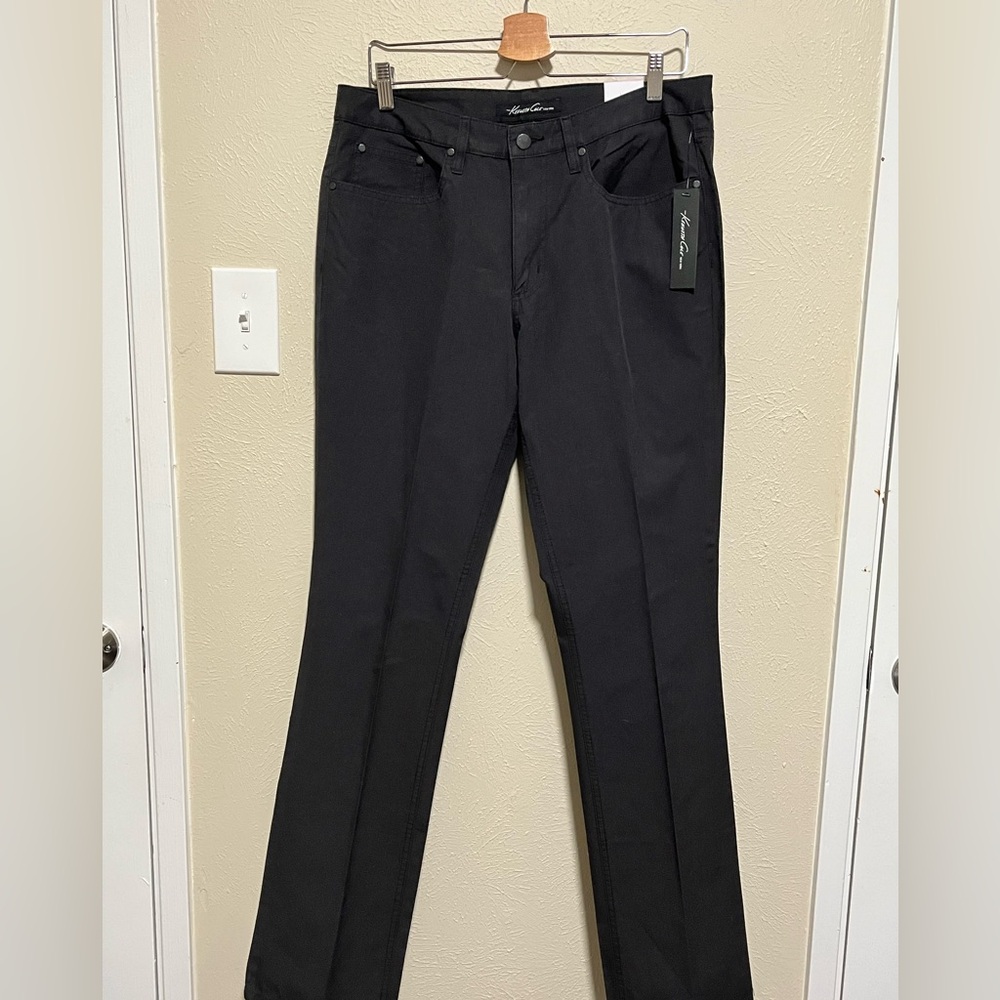 Kenneth Cole New York Men's Black Bootcut Jeans 32W 34 L